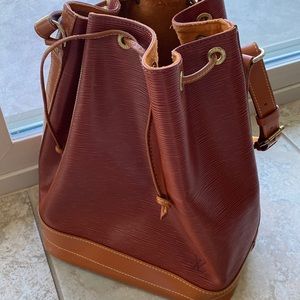 Louis Vuitton authentic brown tote bag